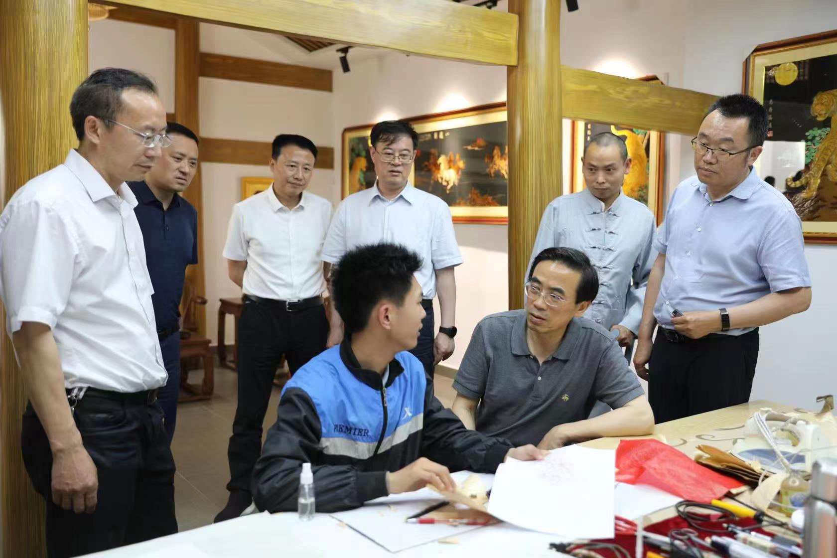 中国残联党组成员、副主席、副理事长程凯同志来川调研残疾人工作
